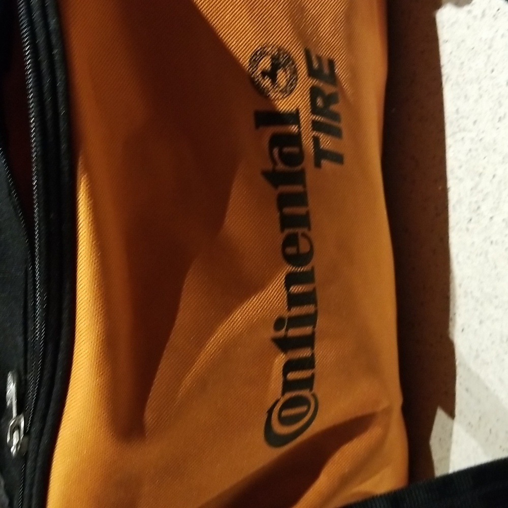 Multiple Zippered Pockets Duffle Euc - image 8